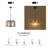 Vinuk 5 - Light Bronze Geometric Pendant
