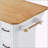 Versatile Rolling Kitchen Island with Multiple Storage Options and Modern Design-1971919675