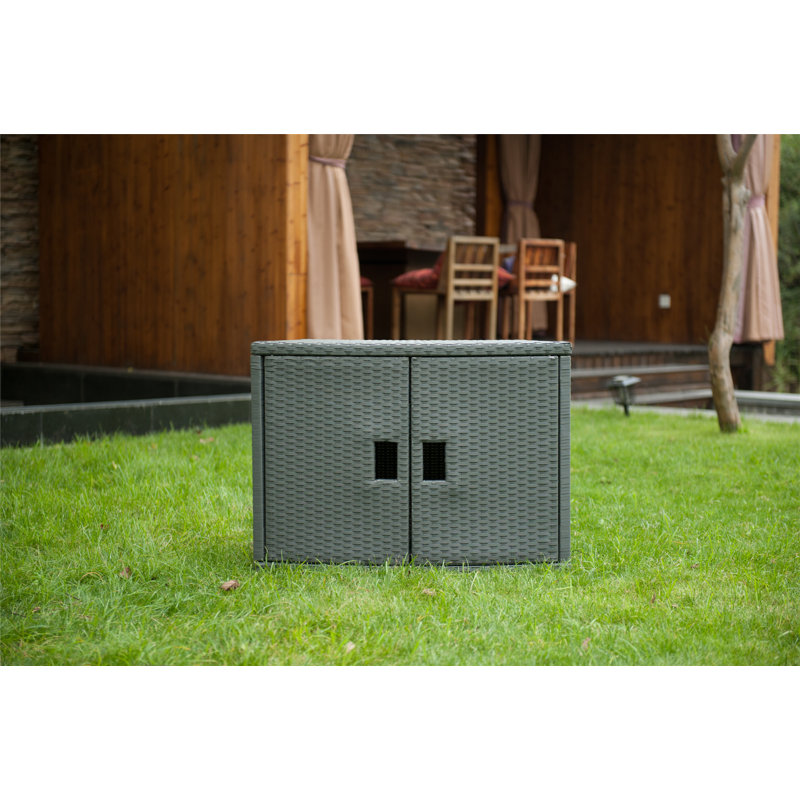 Boîte de rangement en osier Spa