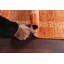 Tapis de couloir oriental en laine orange Karbe Gabbeh Kashkoli Karita