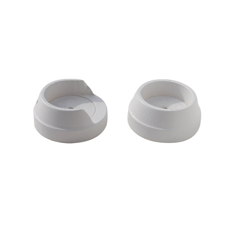 Wood Mounting Bracket, 3.5 cm, White