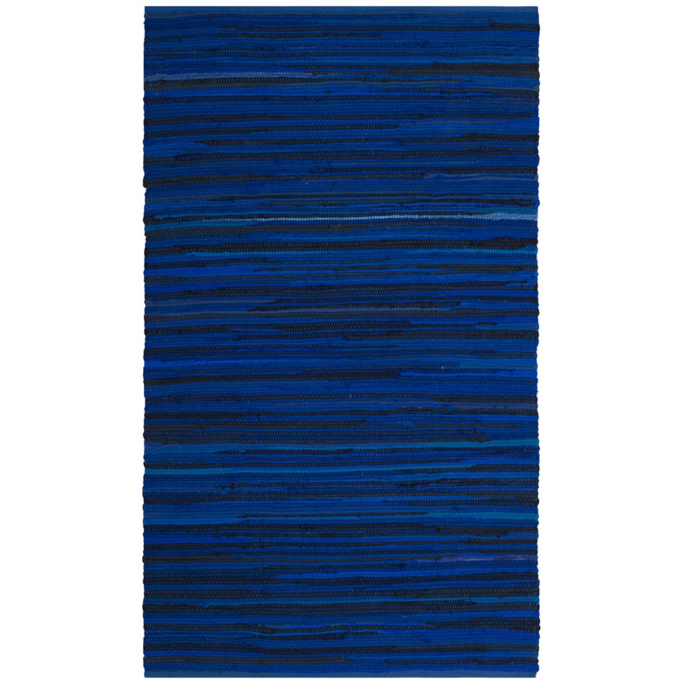 Burkhart Rug Hand Woven Cotton Striped Rug