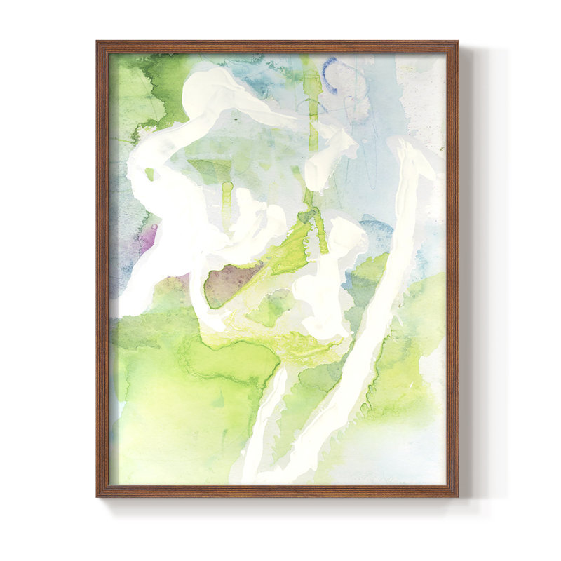 «Rising Above II», reproduction encadrée - bois massif, Brun, H 10 po x l 8 po