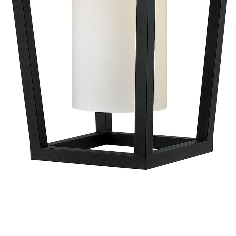 Sullivan 1-Light Outdoor Hanging Lantern, Black, 100W Medium