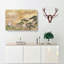 Cranes Beside a Lake by Hashimoto Gaho - Wrapped Canvas-55304229