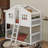 Twin Over Twin House Bunk Bed With Ladder-1752112714