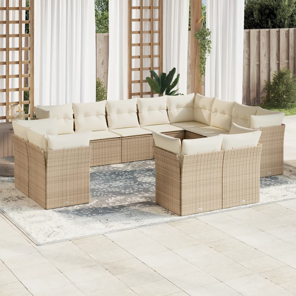 Gartenecksofa Fowkes mit Kissen