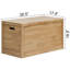 Coffre de rangement robuste en bois massif