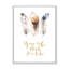 Plumes multicolores avec citation inspirante - Art textuel sur toile-59761085-59761086