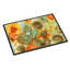 Paillasson d’extérieur antidérapant Wilkinsburg Flowers-370545227