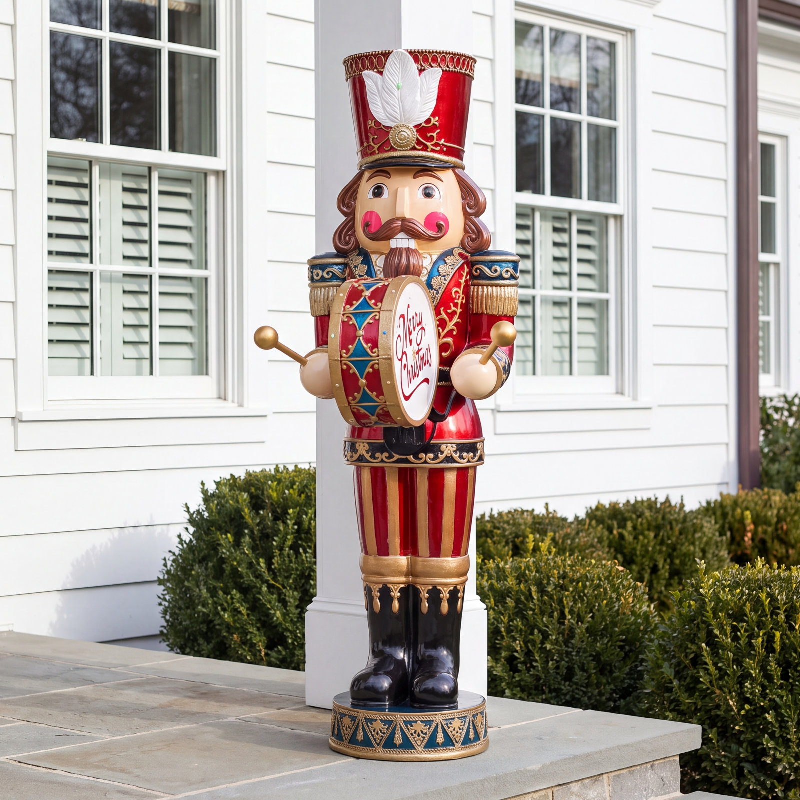 58" Animated Lighted Musical Nutcracker