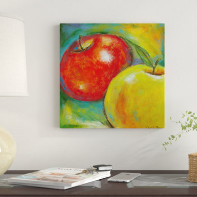 « abstract fruits iv », reproduction sur toile tendue