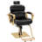 22.8" Wide Faux Leather Manual Rocker Standard Recliner,Barber Chair Metal Hydraulic Recline-785414031-695586620
