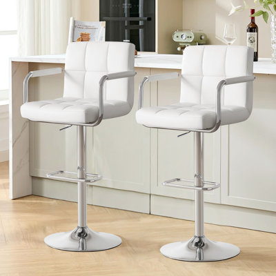Penacook Swivel Adjustable Height Bar Stool