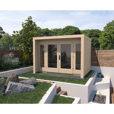 305 cm x 305 cm Gartenhaus
