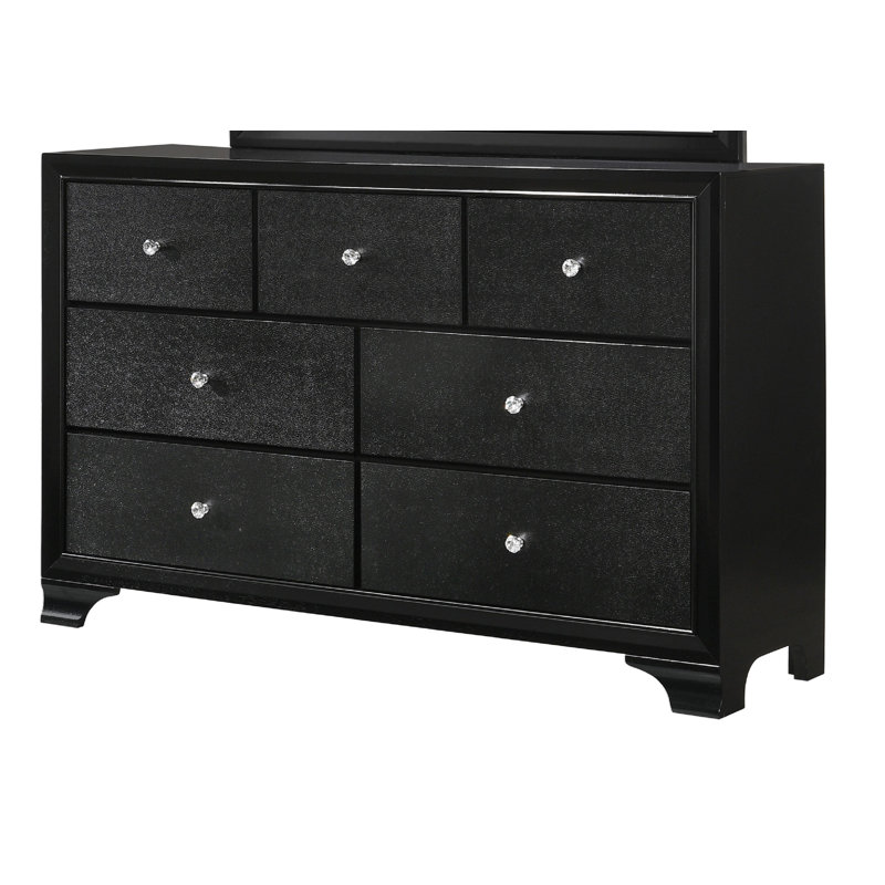 Mobilier de chambre à coucher en bois 1pc, Noir