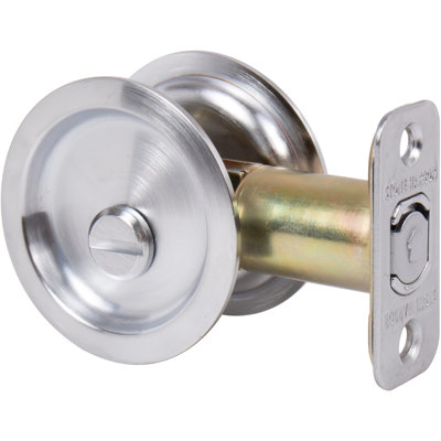 Round Pocket Door Lock