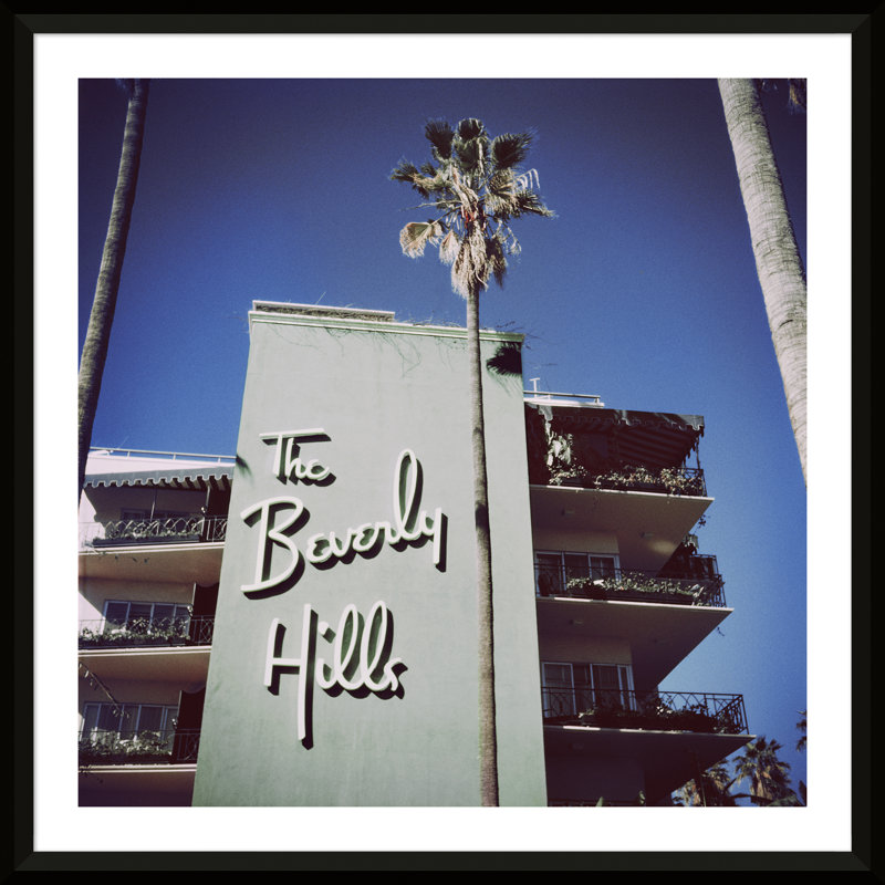 Beverly Hills Hotel Print by Slim Aarons