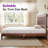 6" Tri-Fold Memory Foam Mattress With Non-Slip Cover For Murphy Bed, Twin-43354314
