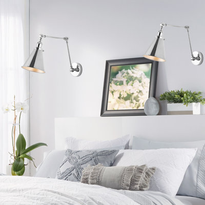 Anabiya Iron Swing Arm Sconce