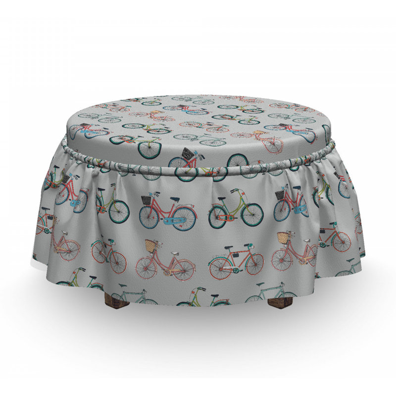 Housse pour repose-pieds à bicyclettes fun
