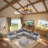 Modular Chenille Sofa With Dual Consoles, Extra-Large Storage, Wireless Charging, Removable Ottoman, Acrylic Table Tops & Side Storage Pockets For Living Room-1160454083