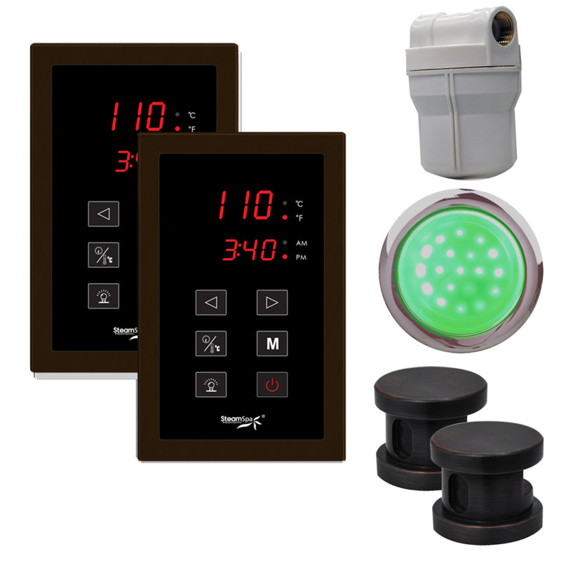 Steam Generator Package, Oil Rubbed Bronze