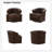 Tinsleigh 31.5" Wide Genuine Leather Swivel Chair (Set of 2)-107097798