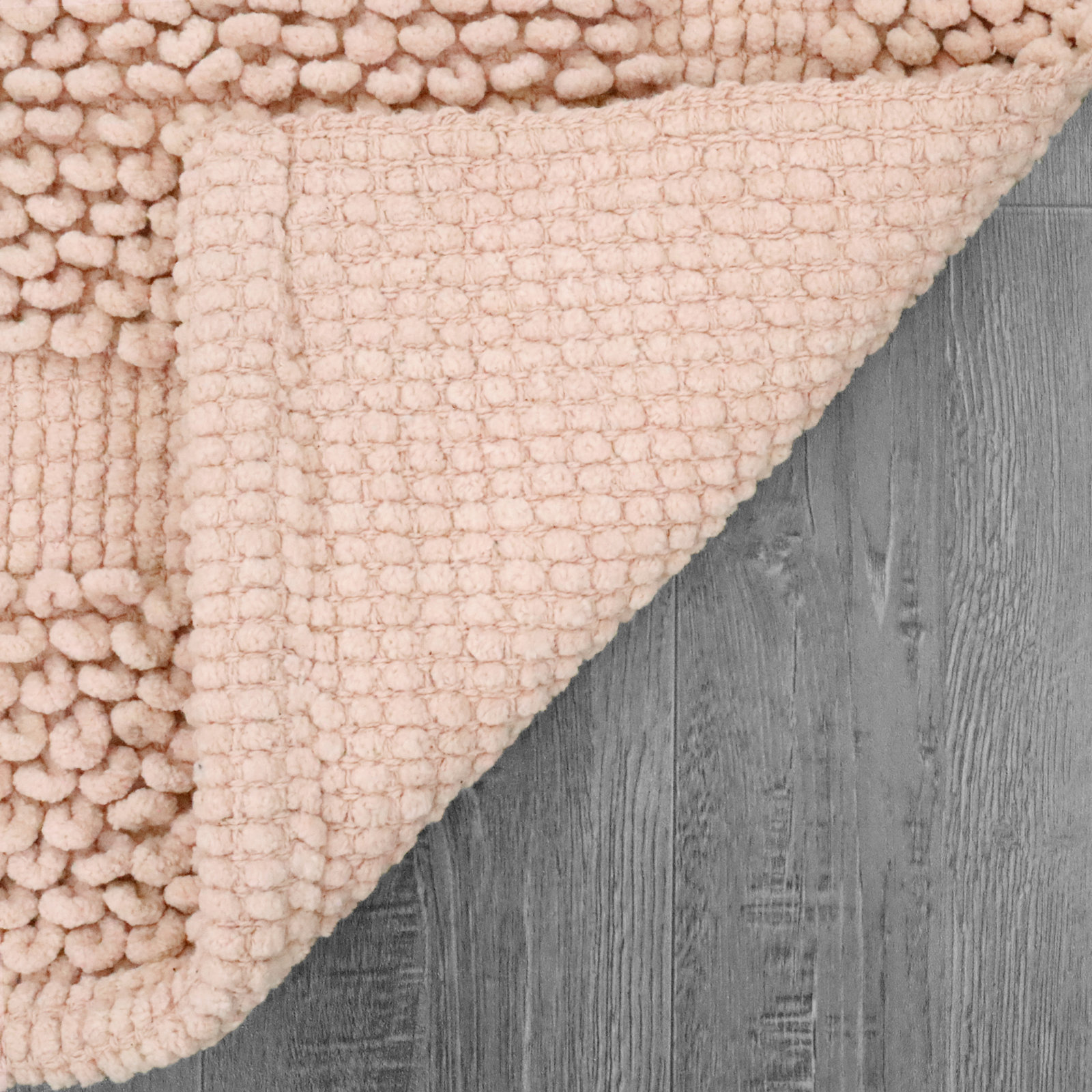 Payten Classic Cotton Bath Mat, Single - 20"W x 32"L, Dusty Rose