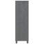 Huckstadt 112cm H x 85cm W Solid Wood Standard Bookcase-496310179