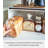 Tower Yamazaki Home Bread Box, Steel Kitchen Counter Storage Food Container Holder, Steel, Handles-48848764