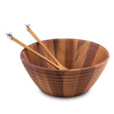 Arche Of Bees Wood Salad Bowl