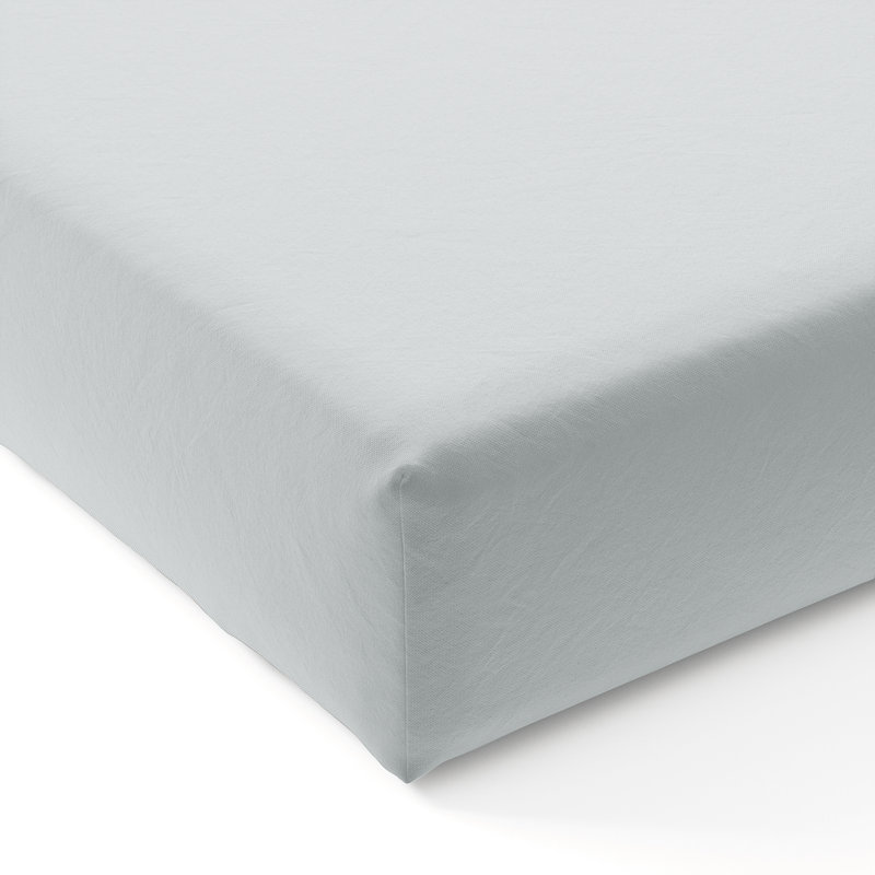 200 Thread Count Cotton Sheet & Pillowcase Set, Kingsize (5'), Grey