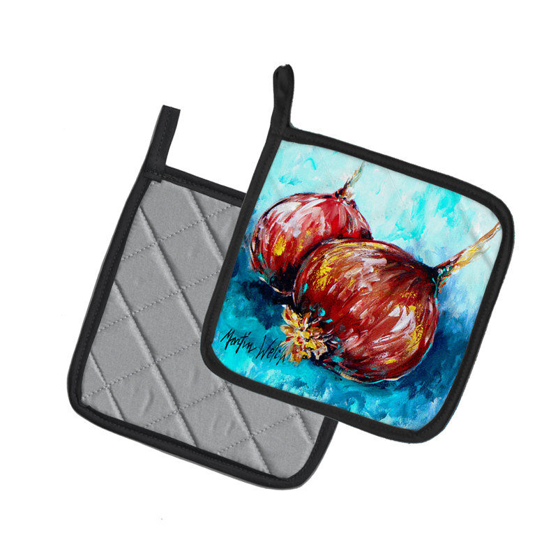 Caroline's Treasures Martin Welch New Artwork Polyester Potholder Set