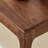 Nordic style simple brown console table.-582231986