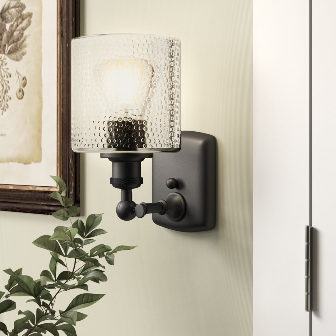 Leilani Armed Sconce Willa Arlo™ Interiors Shade 
