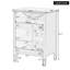 Meuble-lavabo de 24 pouces avec lavabo, armoire en bois massif et panneau de fibres à densité moyenne avec un tiroir rabattable, deux tiroirs standard et une tablette réglable, meuble-lavabo vert autoportant pour le rangement de la salle de bain-852623224