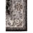 2' X 3' Black Floral Power Loom Area Rug