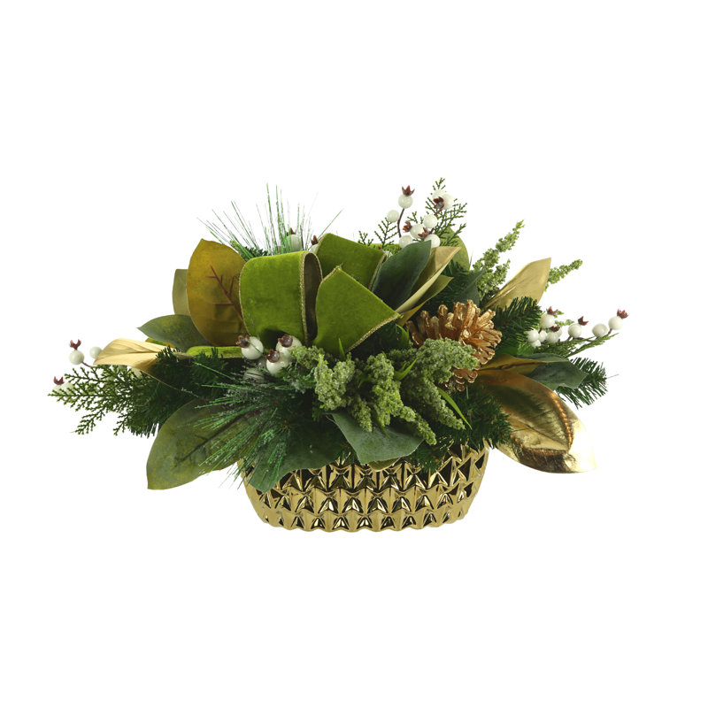 Arrangement de bruyère Desys Polysilk dans un vase
