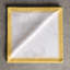 Serviette de table en coton 20 po limoncello