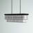 Alleyne 8 - Light Matte Black Unique/Statement Pendant