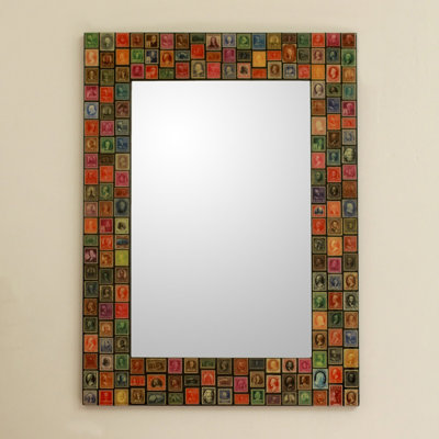 Hollydale Solid Wood Rectangle Mirror