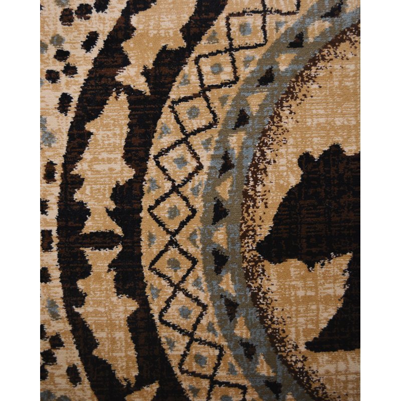Ila Southwestern Indoor Rug,  Round 7'10"