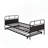 Versatile Metal Daybed with Pull-Out Trundle for Extra Sleeping Space