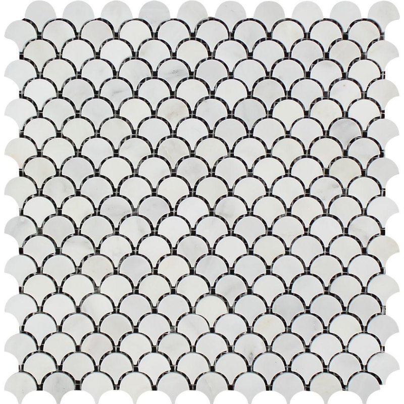 Carrelage mosaïque en marbre