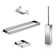 Skuara Bathroom Hardware Set