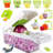 Vegetable Chopper - Onion Chopper - Multifunctional 15 In 1 Professional Food Chopper - Dicer Cutter - Kitchen Veggie Chopper With Container - Egg Slicer-101266322-101266321
