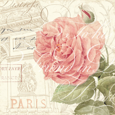 La Vie En Rose II by Pela Studio - Wrapped Canvas Painting
