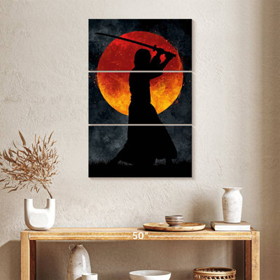 Leisha Samurai Moon Black