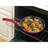 T-fal Essentials Non-stick Cookware, 3 Quart Saucepan, Red
